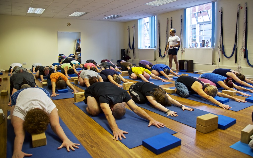 Participants Workshop Congleton Iyengar Yoga Centre